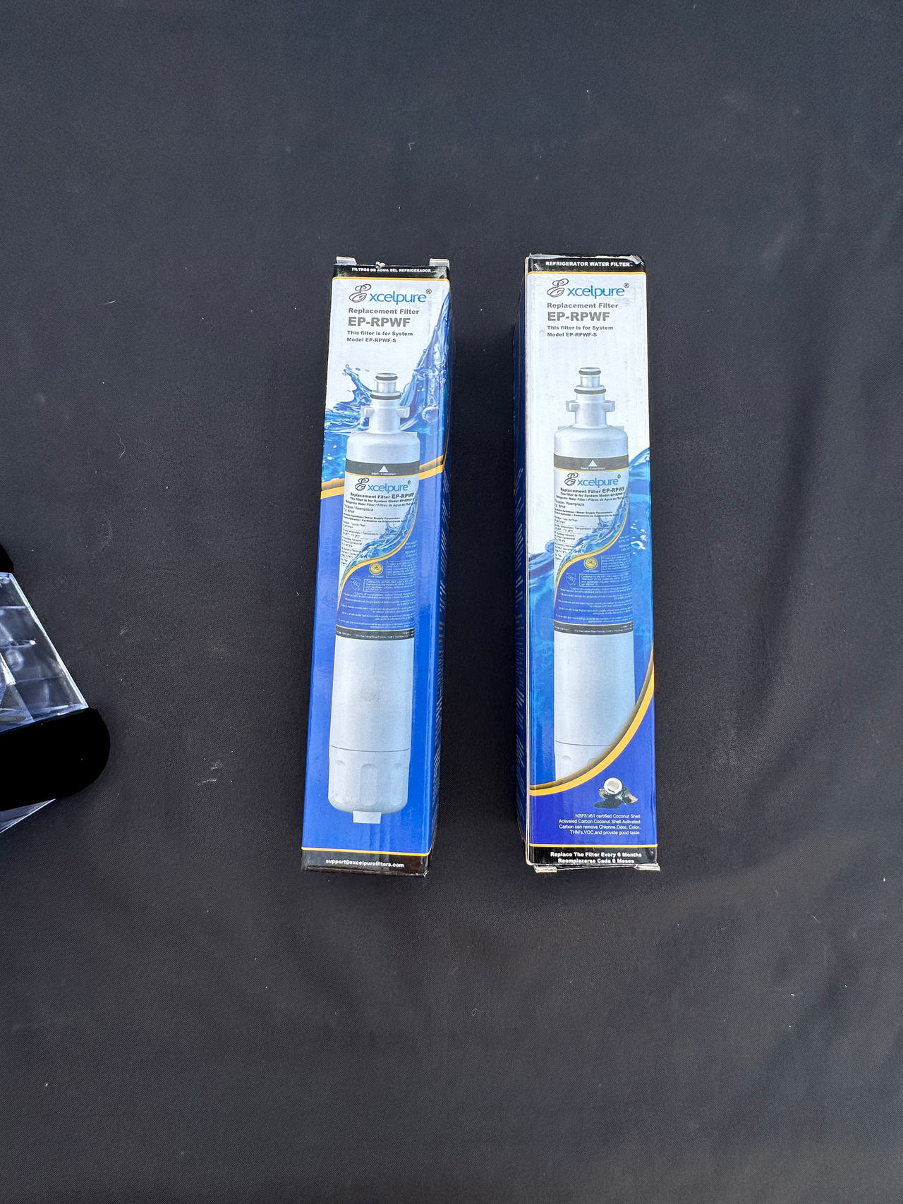 2x XcelPure Refrigerator Water Filter