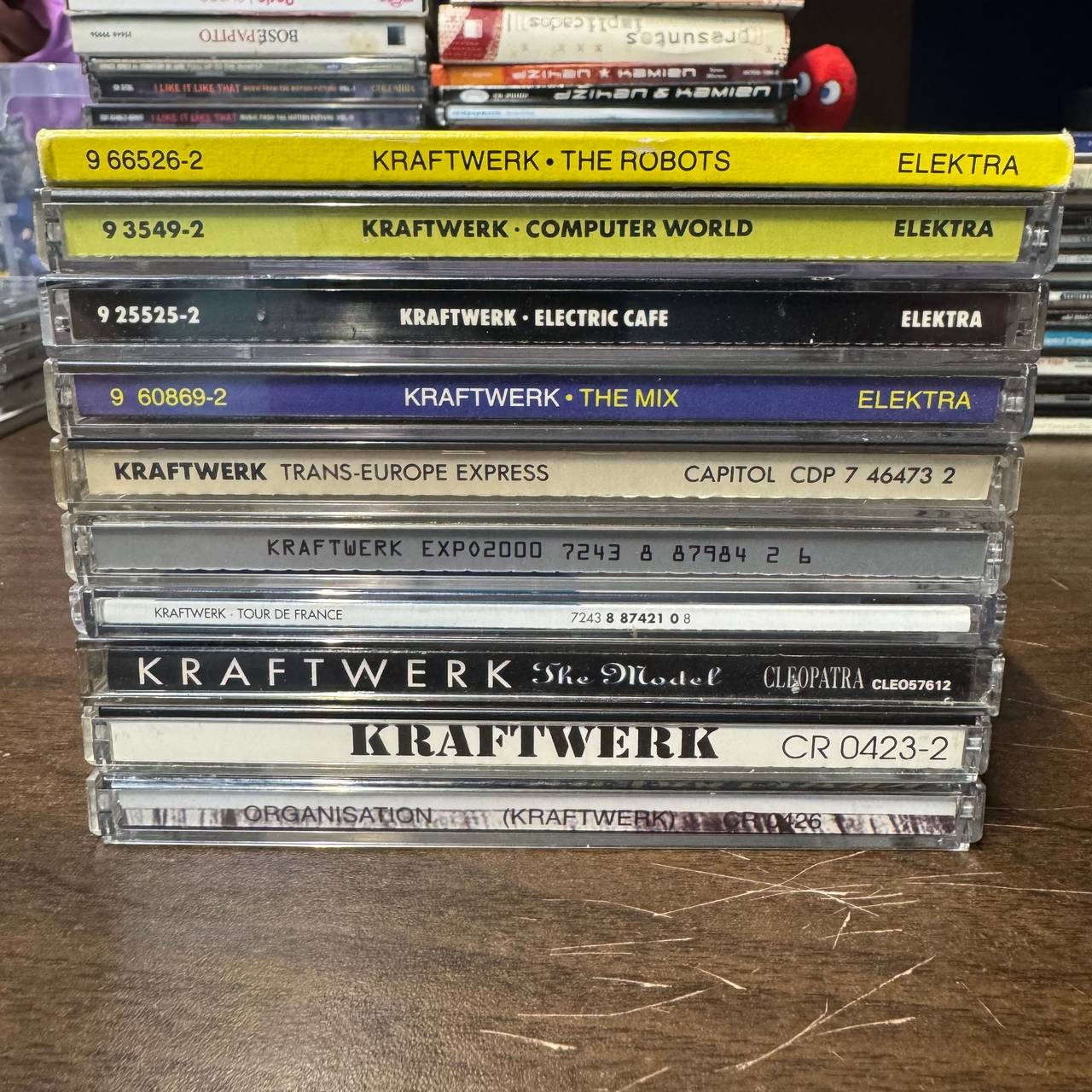 Kraftwerk CD Album Lot