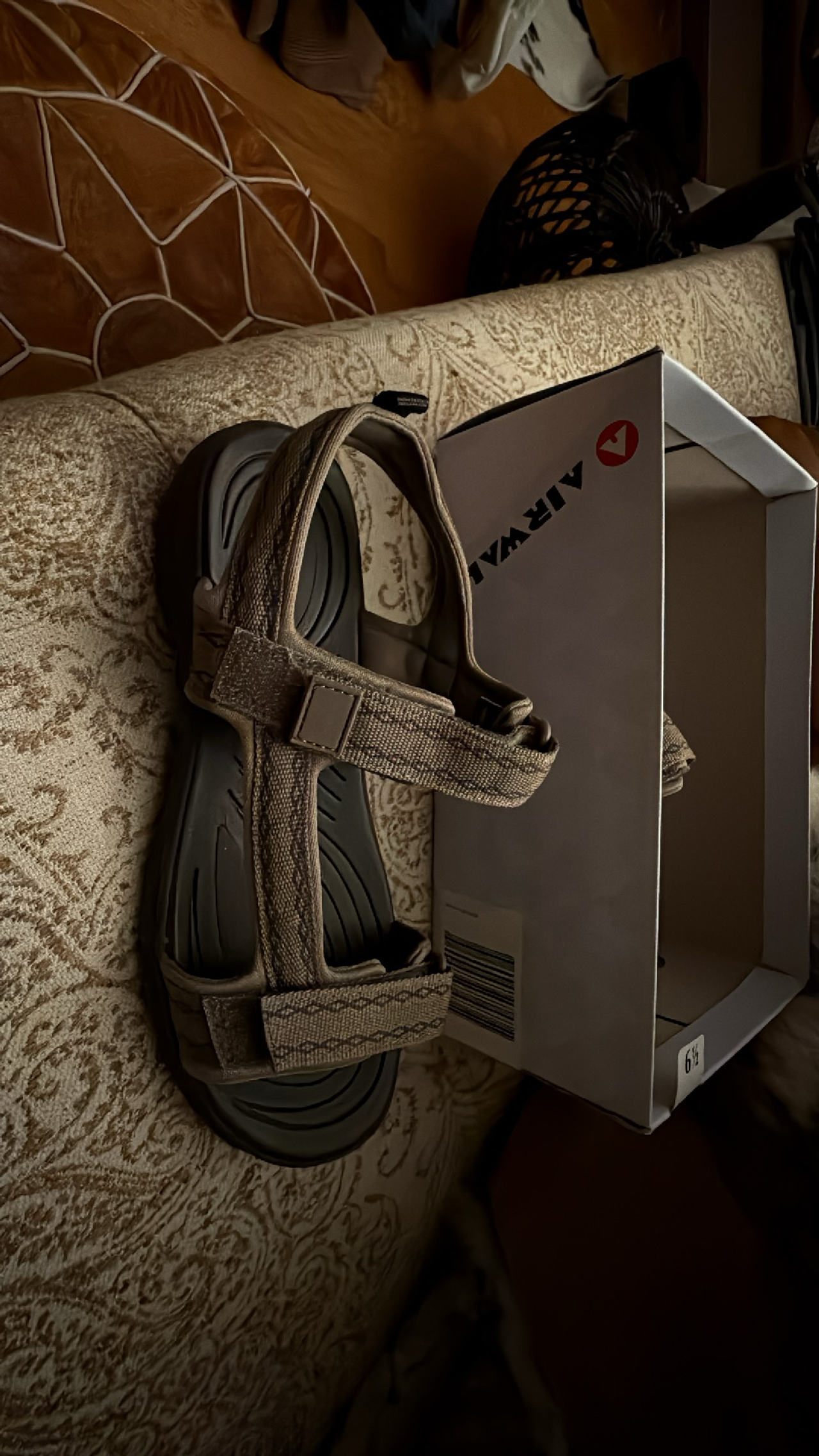 ARWAI Outdoor Sandals TATE in Color Tan Tostado