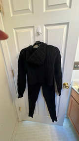 Women's Cable Knit Sweater Set with Jogger Pants - Image 2