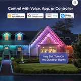 Nanoleaf 16.6ft Permanent Outdoor Lights Expansion Pack New RGBICW Matter - Image 4