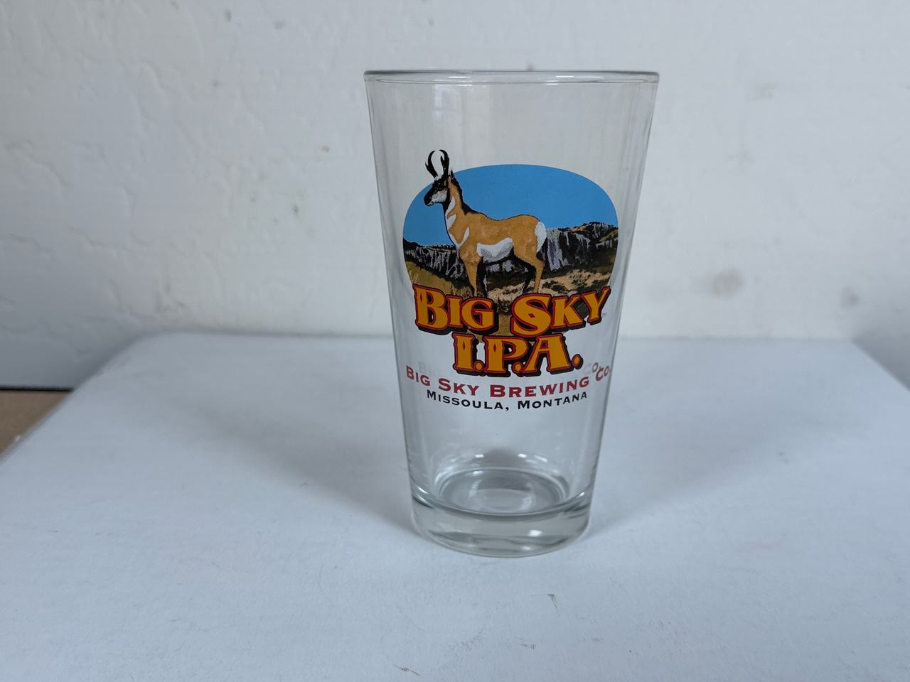 Big Sky Brewing Co. IPA Pint Glass