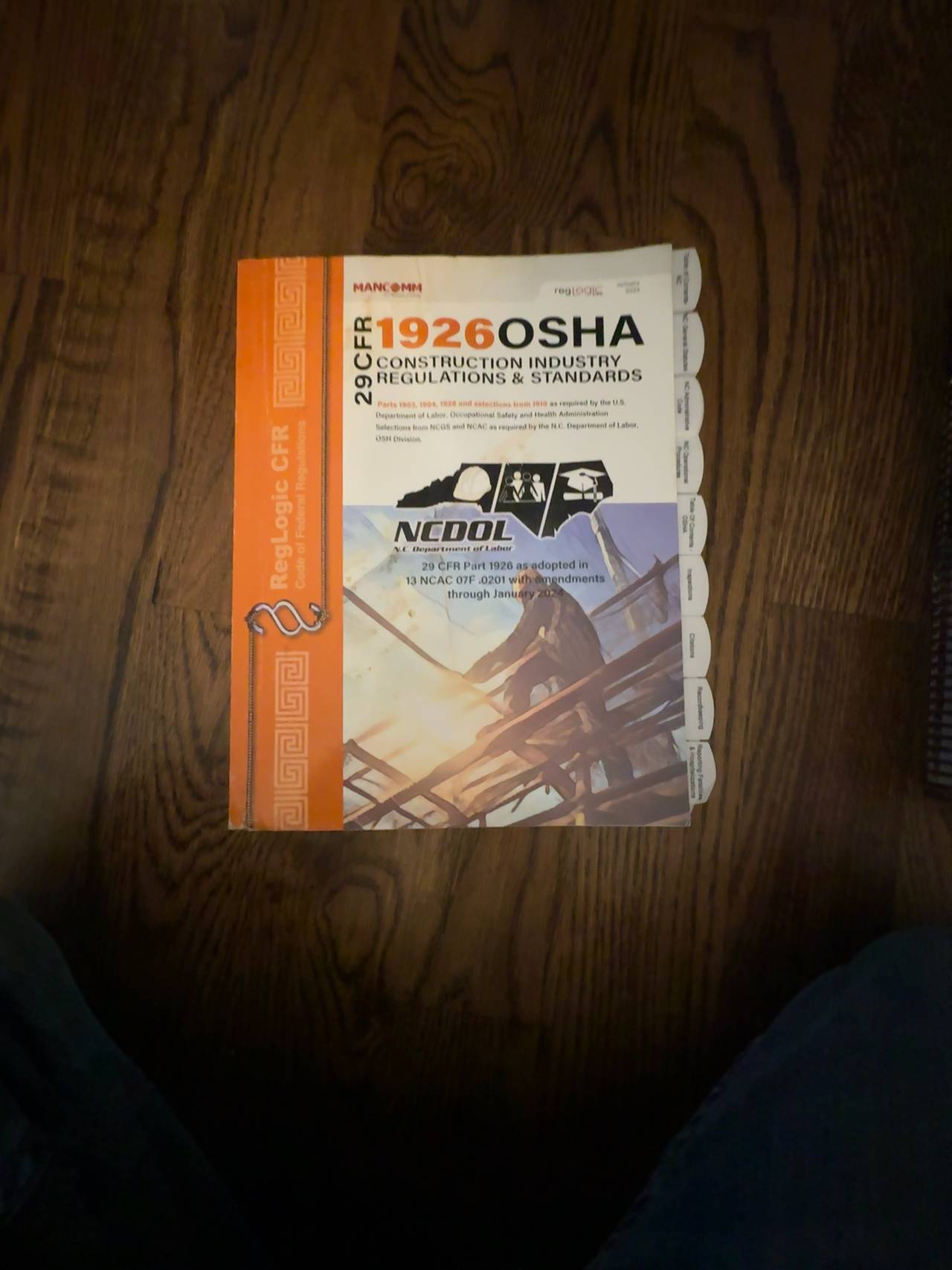 Mancomm OSHA Construction Regulations 29 CFR 1926