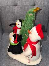 Hallmark Jingle Pals Very Merry Trio 2006 Plush Snowman & Penguin NO BATTERY COV - Image 3