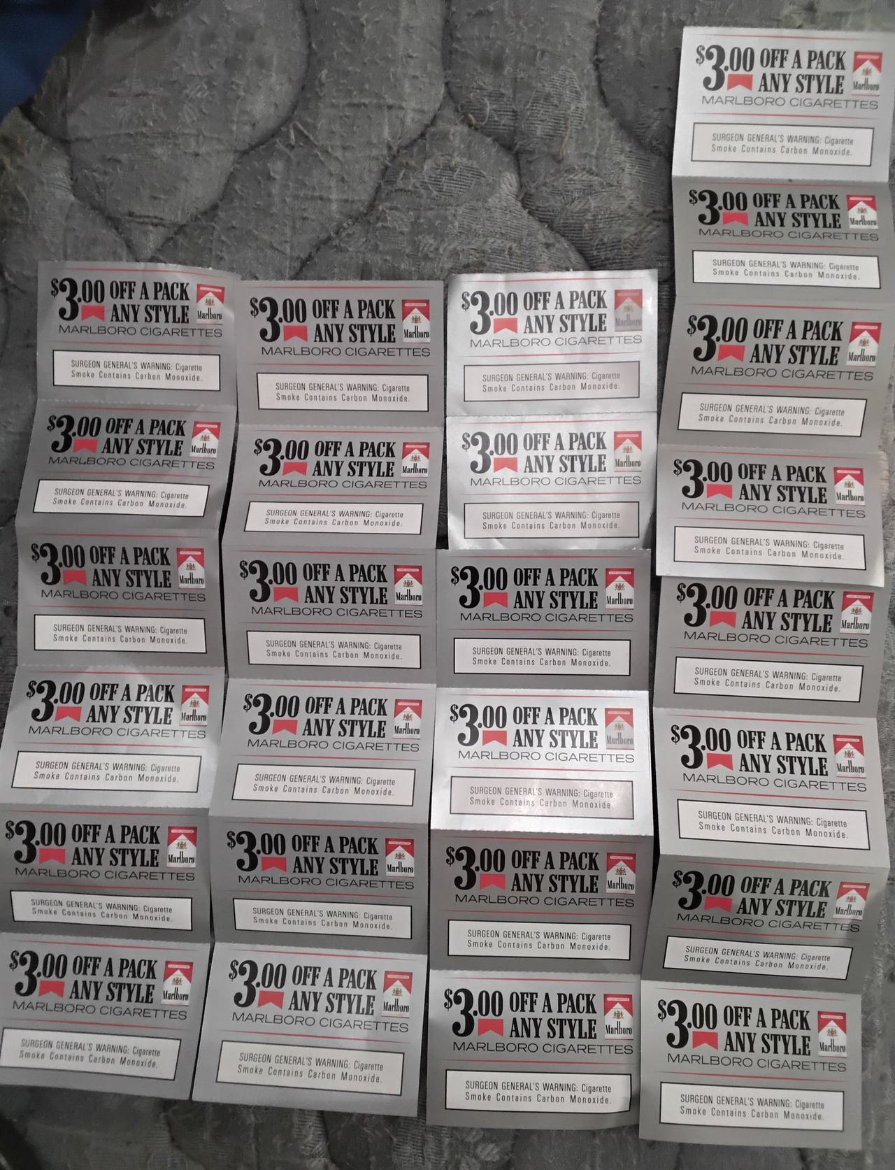 Marlboro $3.00 Off Pack Coupons