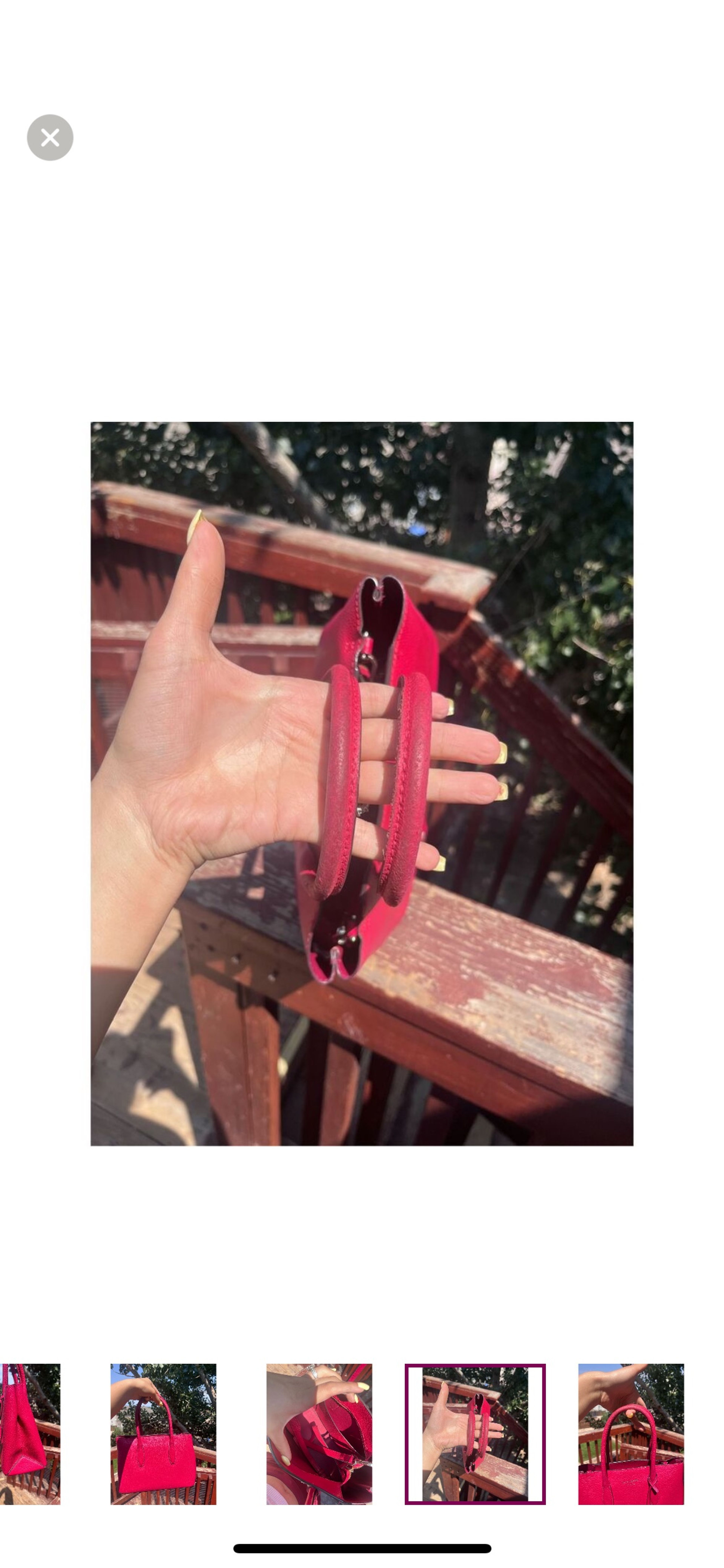 Kate Spade Fuchsia Tote Bag - Image 8