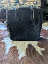 Coach Signature Jacquard Tote Bag - Image 4