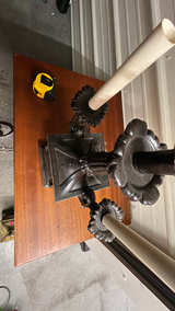 Vintage Black & Gold Candelabra Table Lamp - Image 8