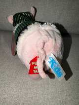 Squealing Pig Christmas Plush Jingle Bells Electronic Doll Toy  - Image 3