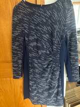 Lauren Ralph Lauren Tweed Long Sleeve Sheath Dress with Side Panels - Image 7