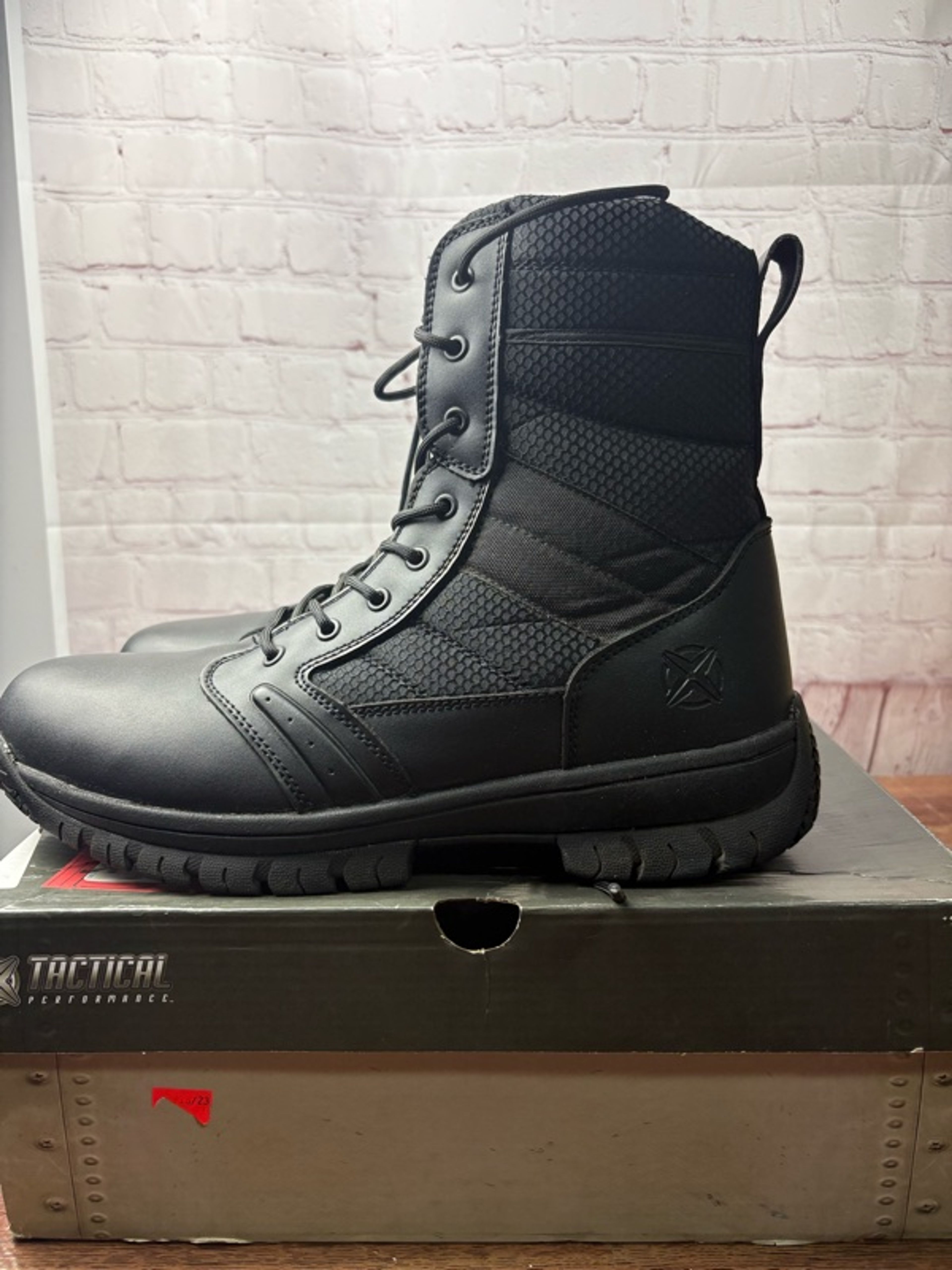 Tactical Performance Hawk 8 Black Work Boot size 13D - Image 2