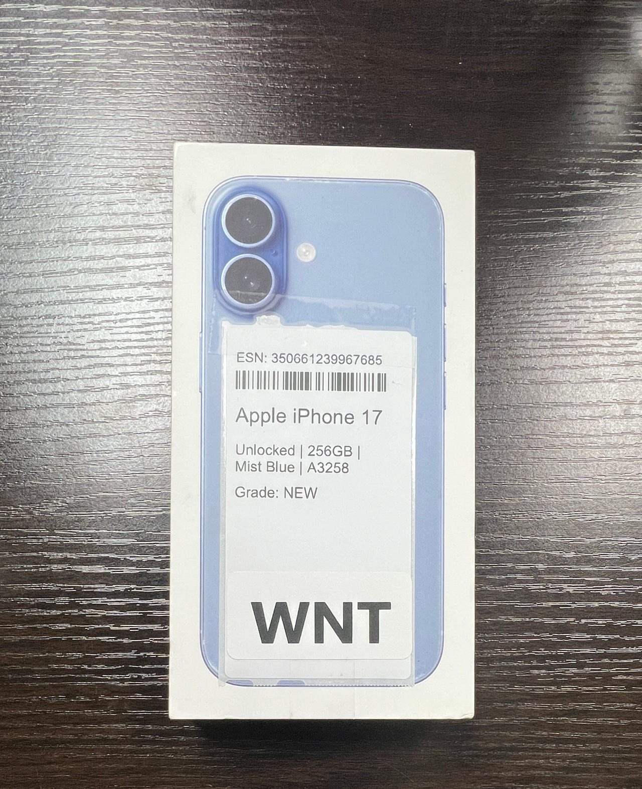 Apple iPhone 17 256GB Mist Blue
