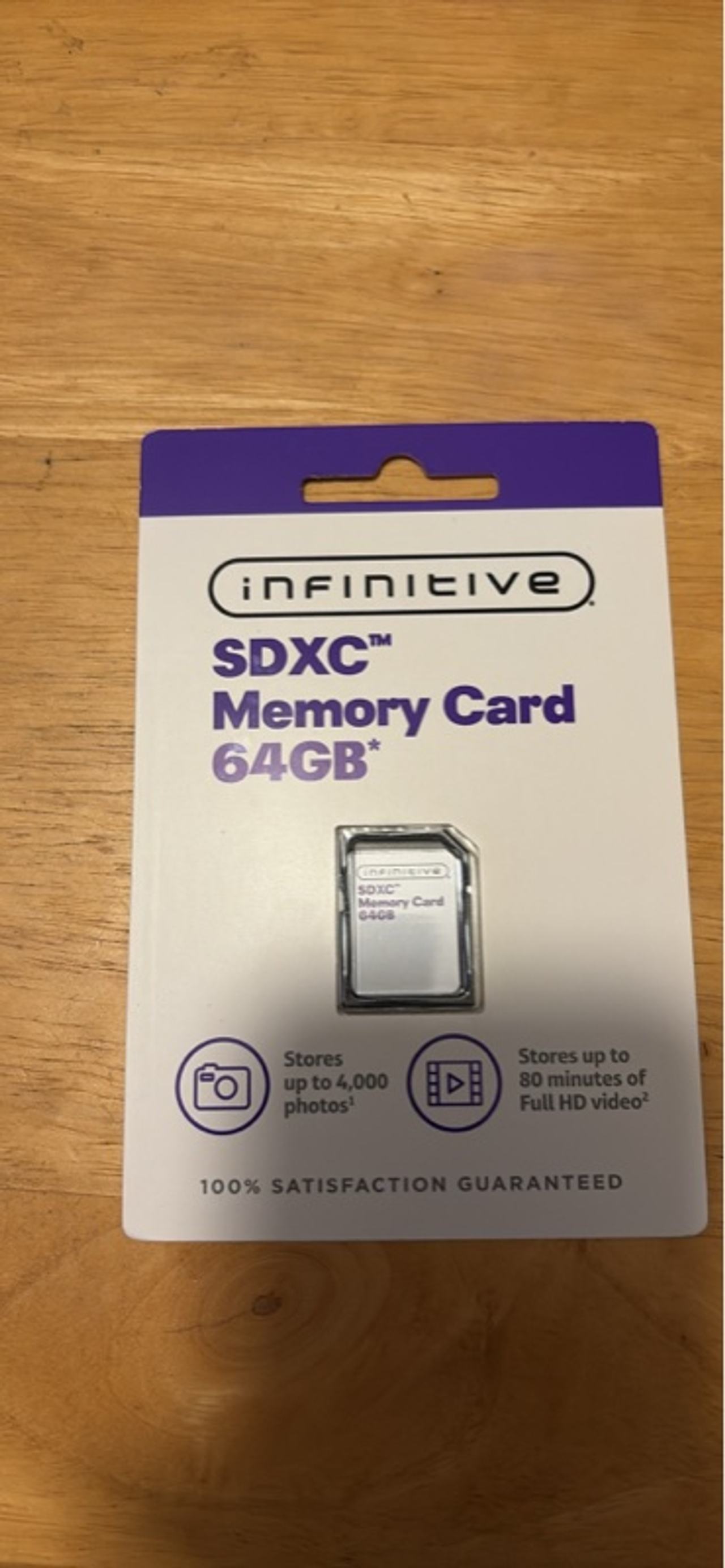Infinitive 64GB SDXC Memory Card