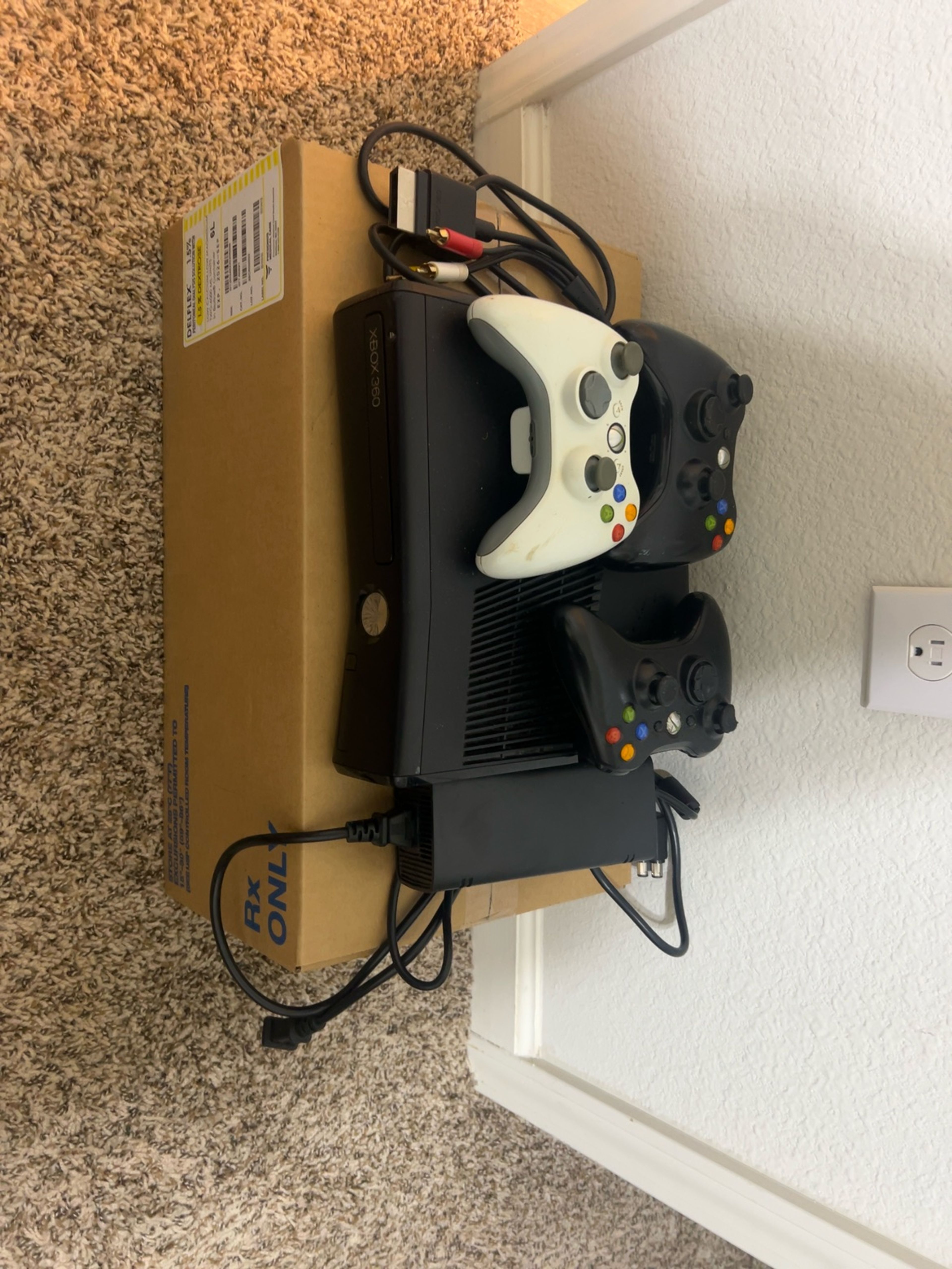 Microsoft Xbox 360 Black Console