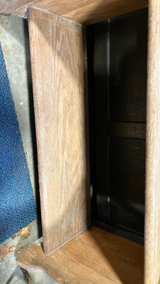 Antique Oak Drop-Front Secretary Desk - Image 4