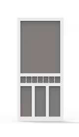 Screen Tight Solid Vinyl Screen Door - Brand New - Image 2
