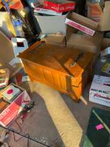 Antique Oak Blanket Chest - Image 1