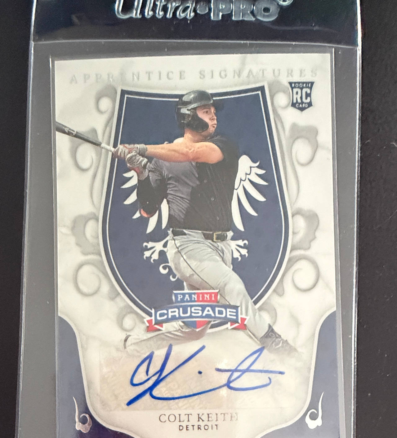 2021 Panini Crusade Colt Keith Apprentice Signatures Rookie Autograph