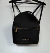 Michael Kors Rhea Small Saffiano Leather Backpack. In excellent condition, - Image 1