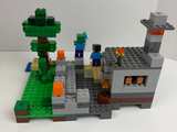 LEGO Minecraft Retired Set Lot 21113 The Cave & 21166 Abandoned Mine Steve Zombi - Image 4