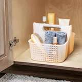 Madesmart Grey Plastic 2-Shelf Freestanding Shower Caddy 8.38-in x 4.5-in x 9.8-in - Image 4
