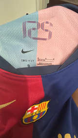 FC Barcelona Home Jersey 2024/25 Lewandowski #9 - Image 2
