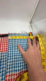 Vintage Peanuts Snoopy Charlie Brown Houndstooth Sheet Set & Curtains - Image 3