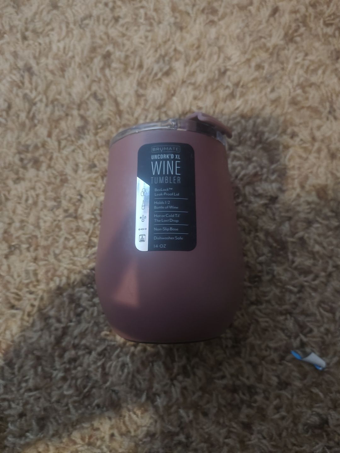 BrüMate Uncork'd XL 14oz Wine Tumbler