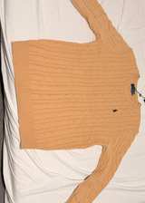 Ralph Lauren Cable Knit Sweater Beige - Image 2