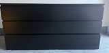 IKEA MALM 6-drawer dresser, black-brown - Image 2