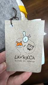 Lavka’Ch Animals for Interior Elephant Wall Decor with Feather Crown - Image 5