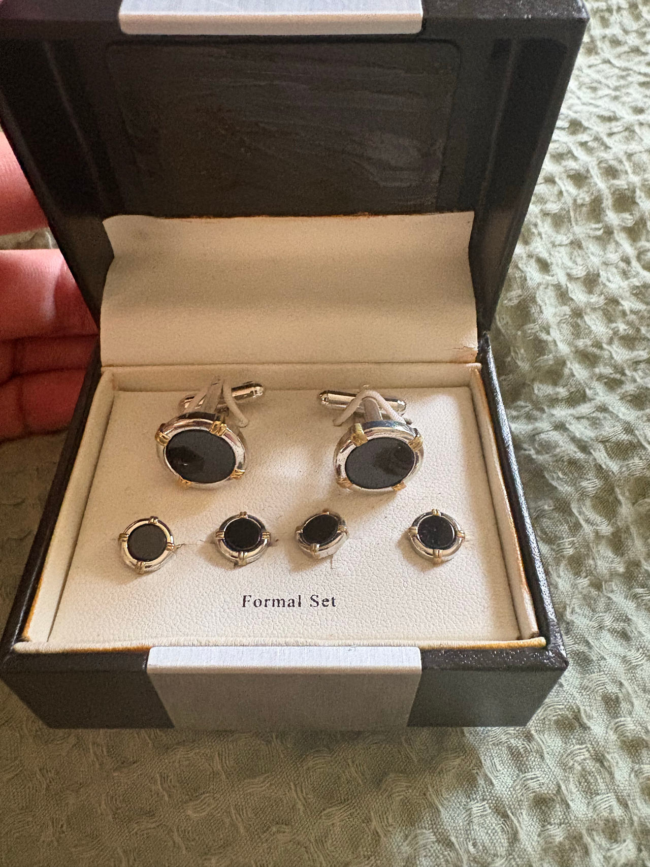 Men's Formal Cufflinks and Studs Set