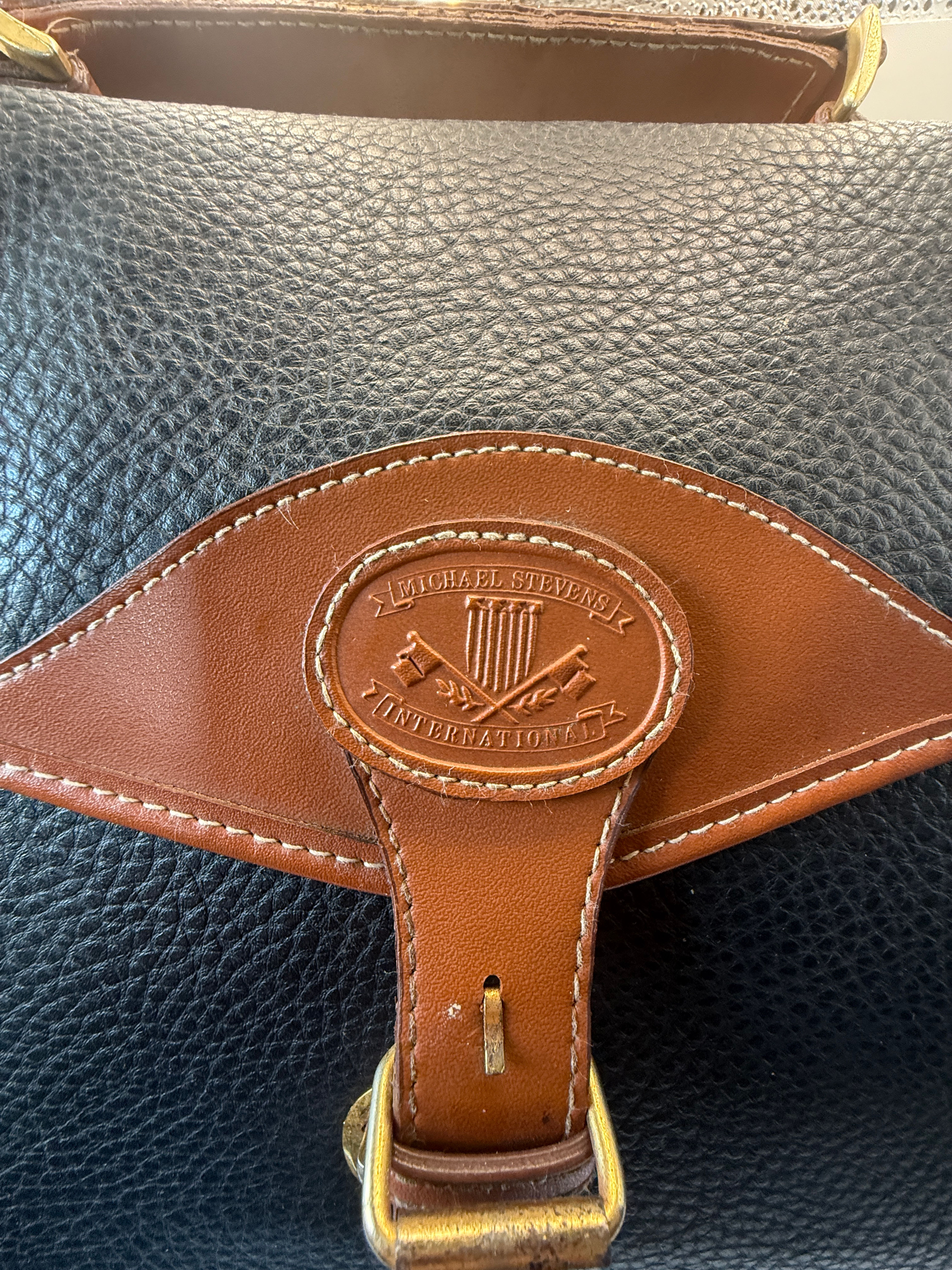 Michael Stevens International Leather Bag