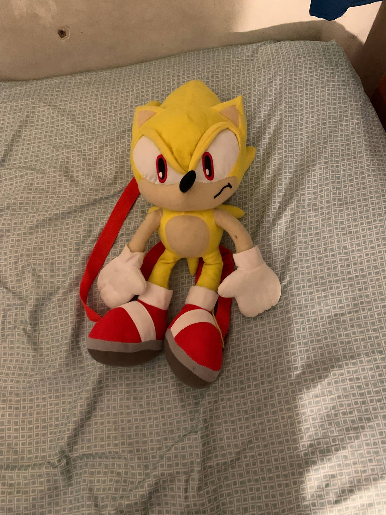 Super Sonic Plush Backpack
