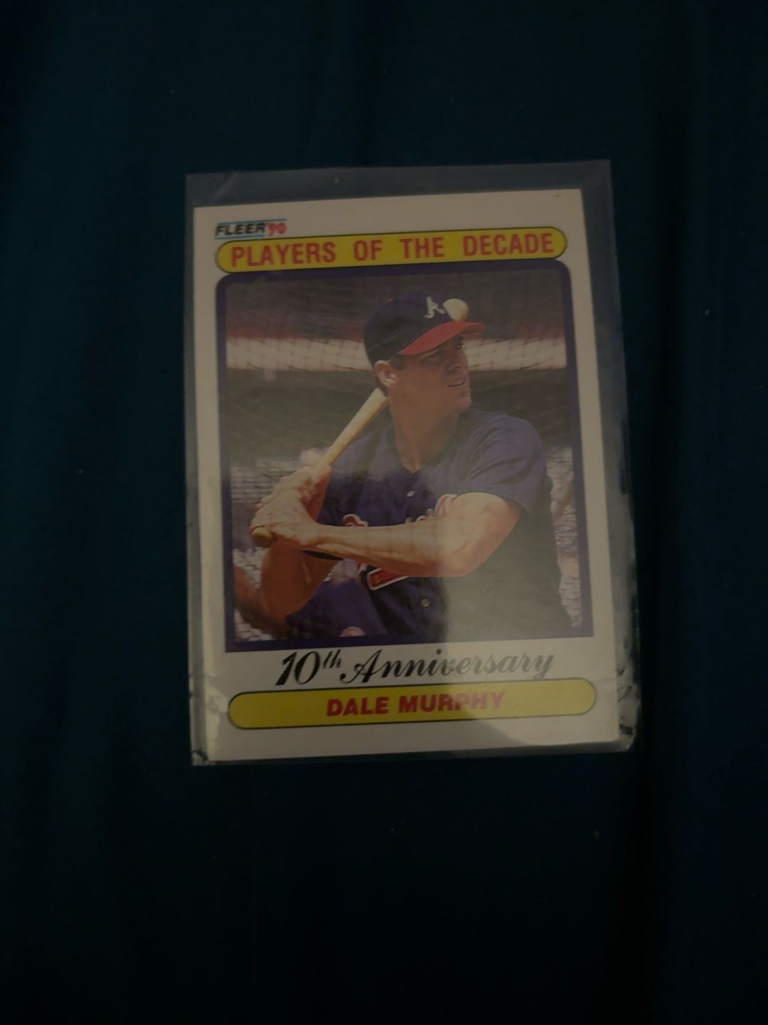 Fleer 1990 Dale Murphy Baseball Card #623