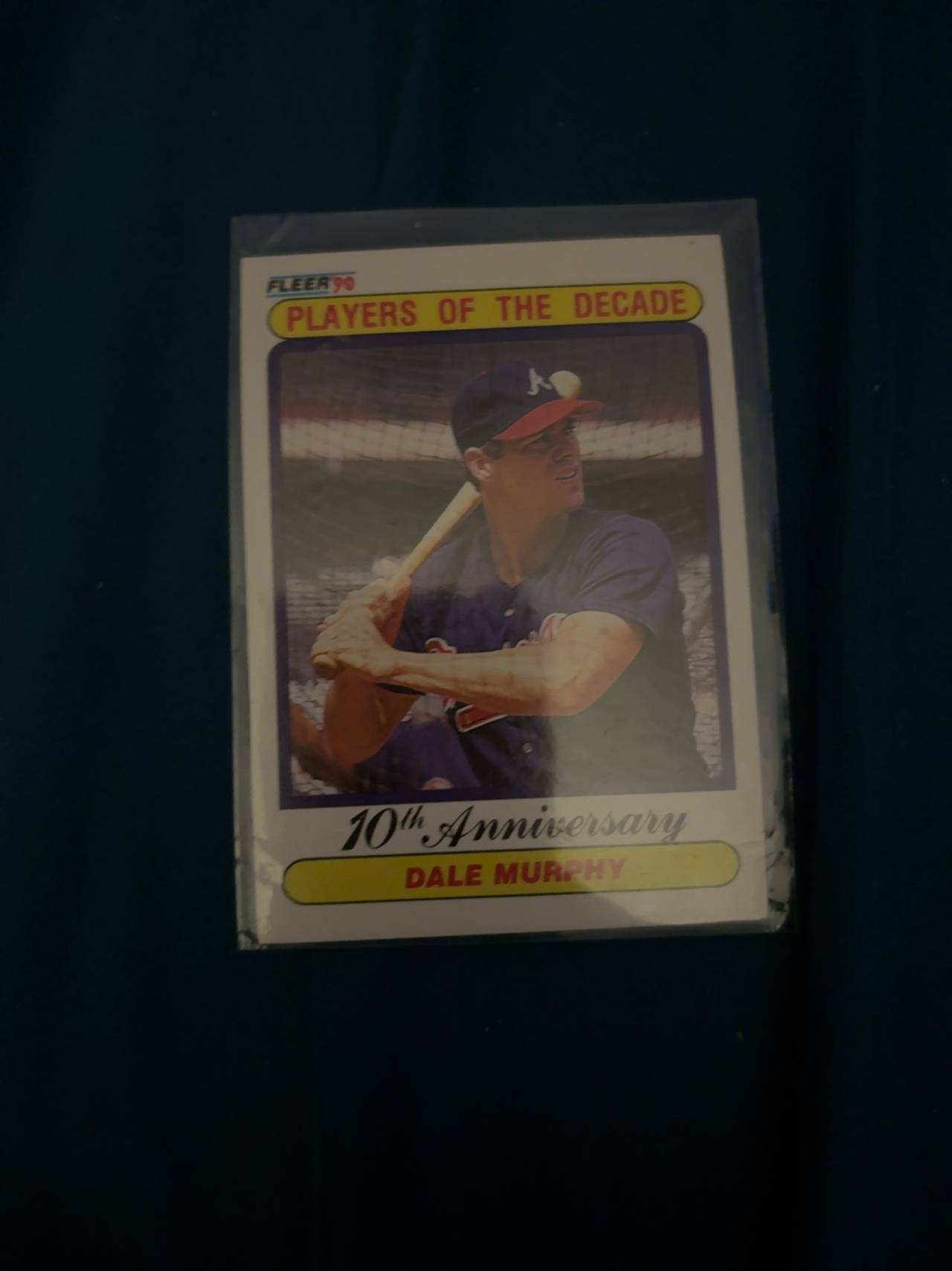 Fleer 1990 Dale Murphy Baseball Card #623