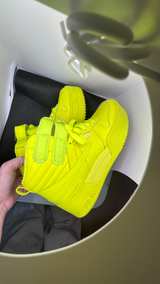 Fila F-13 High Top Neon Yellow - Image 5