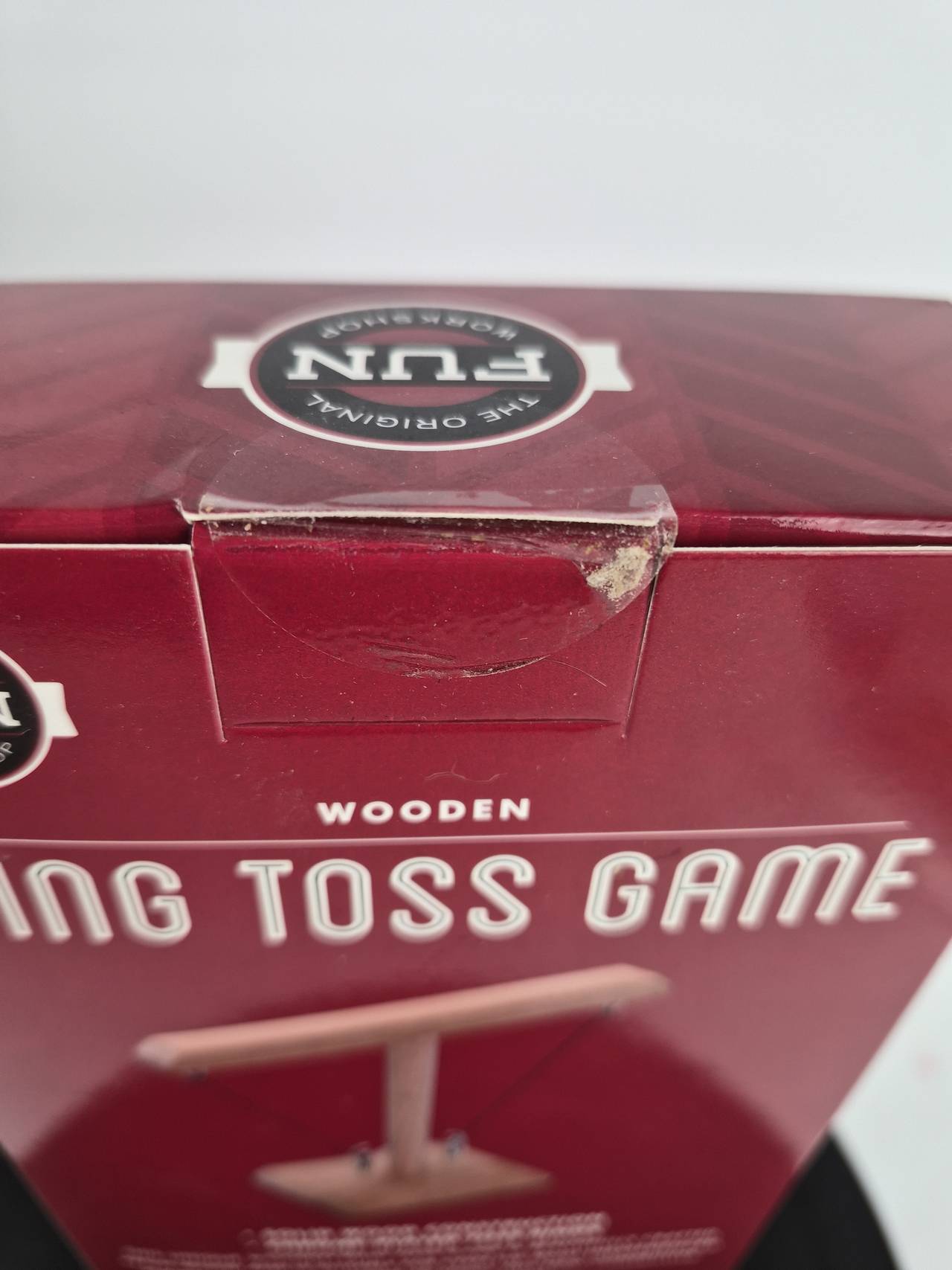 Wooden Ring Toss Game