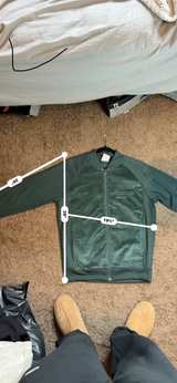 adidas Originals Corduroy Track Jacket Green - Image 4