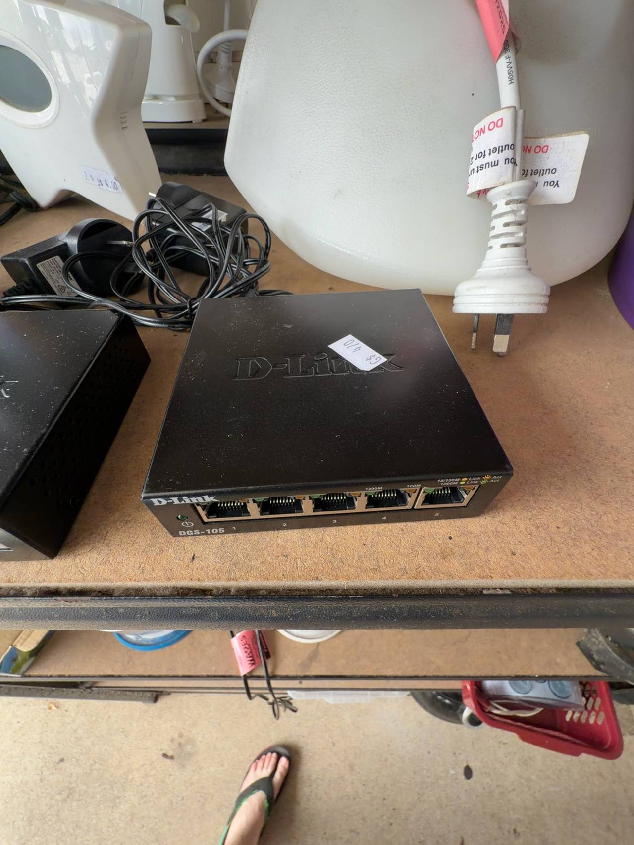 D-Link DGS-105 5-Port Gigabit Desktop Switch