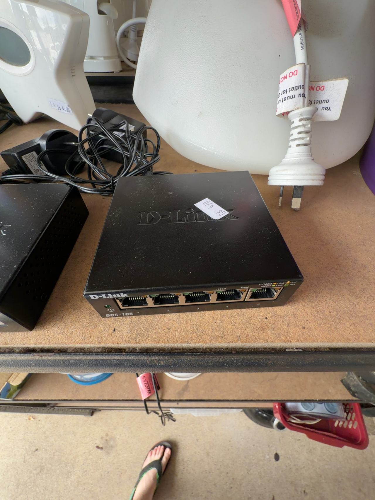 D-Link DGS-105 5-Port Gigabit Desktop Switch