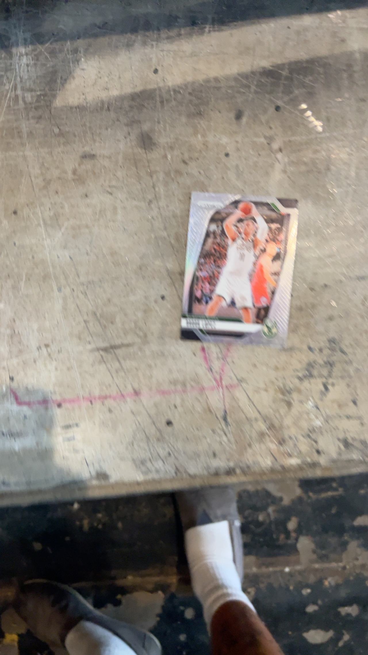 Panini Brook Lopez 2024-25 Prizm #74 Blue Shimmer
