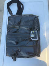 Jill Stuart  Black Leather Messenger Bag - Image 2
