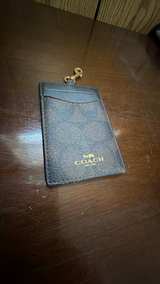 Coach ID Lanyard in Crossgrain Leather - Image 3