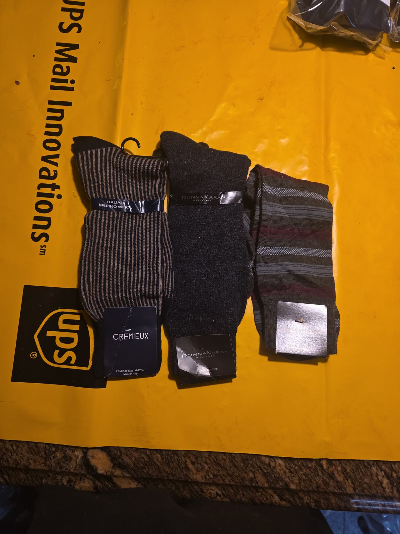 brooks brothers Cremieux and cashmere Donna Karan Men's Dress Socks Bundle#9