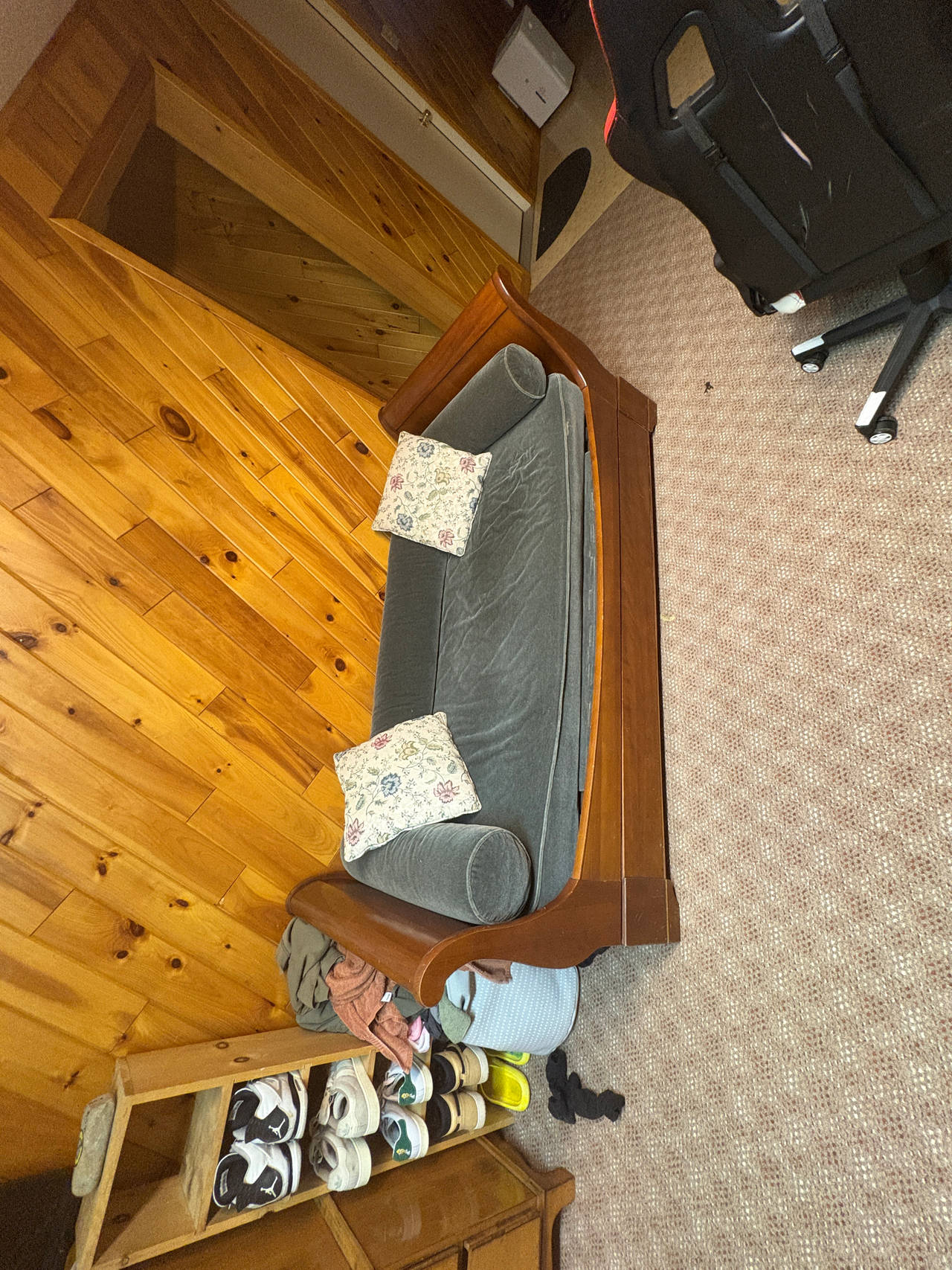 Antique Wooden Settee