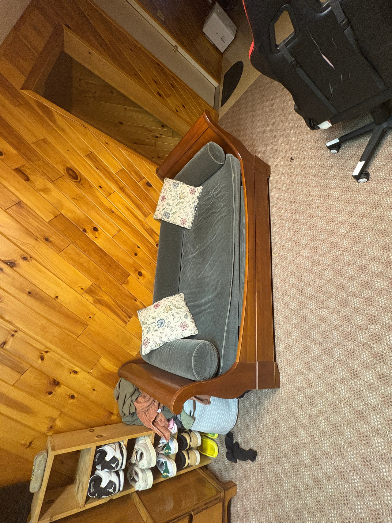Antique Wooden Settee