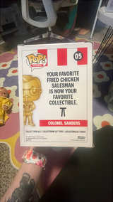 Funko Pop! Icons: KFC - Colonel Sanders (Gold) Limited Edition #05 - Image 3