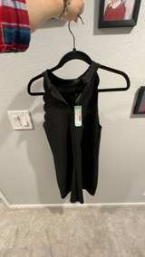 Fortune and Ivy Little Black Midi Dress - Image 1