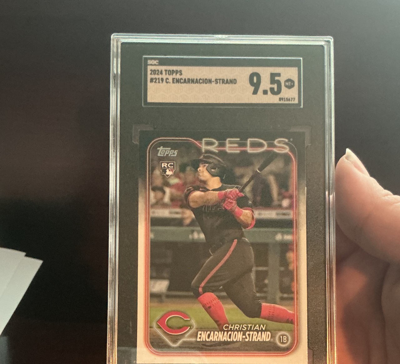 2024 Topps Christian Encarnacion-Strand Rookie Card SGC 9.5